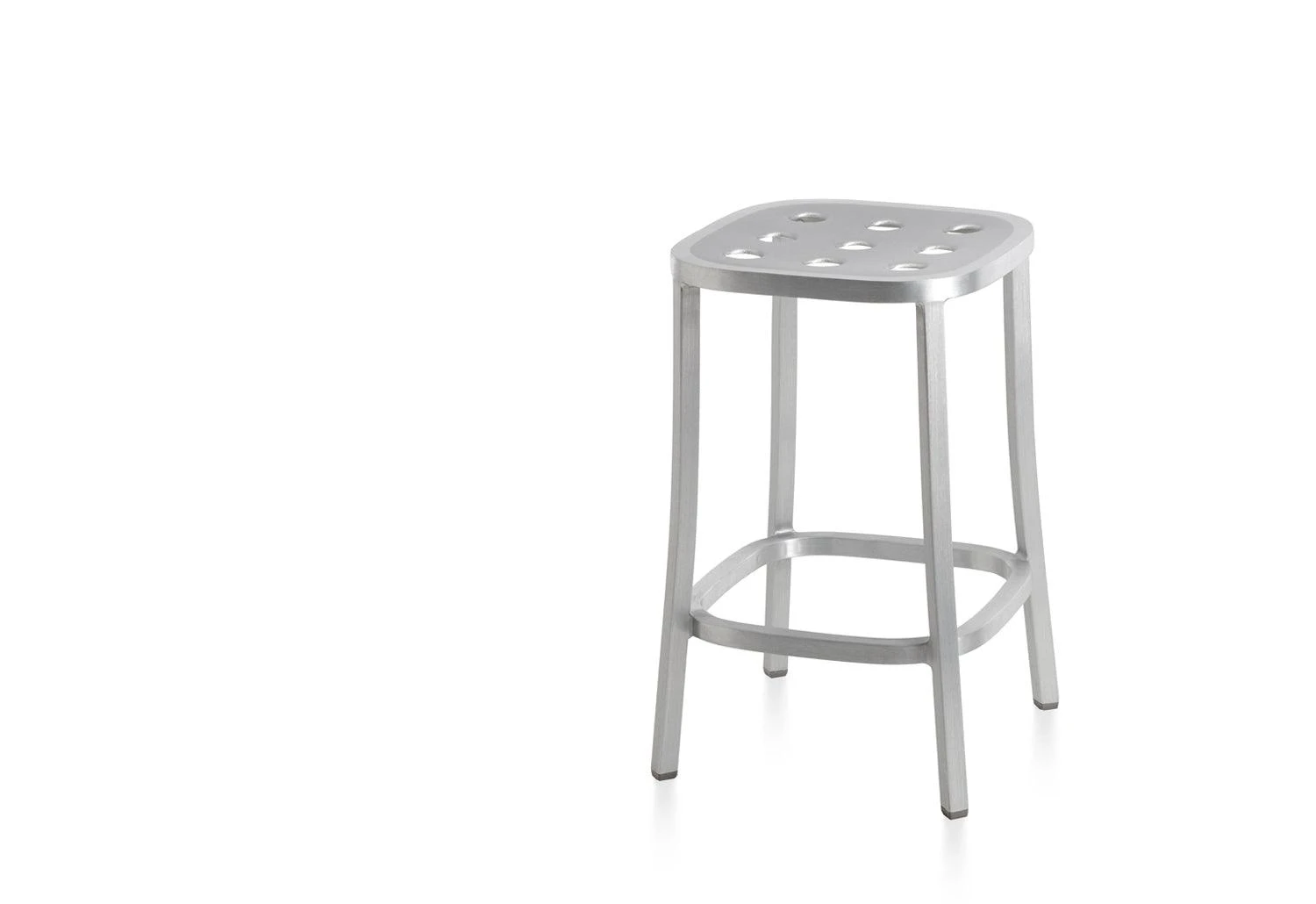 EMECO 1 Inch All Aluminium Stool - Image 4
