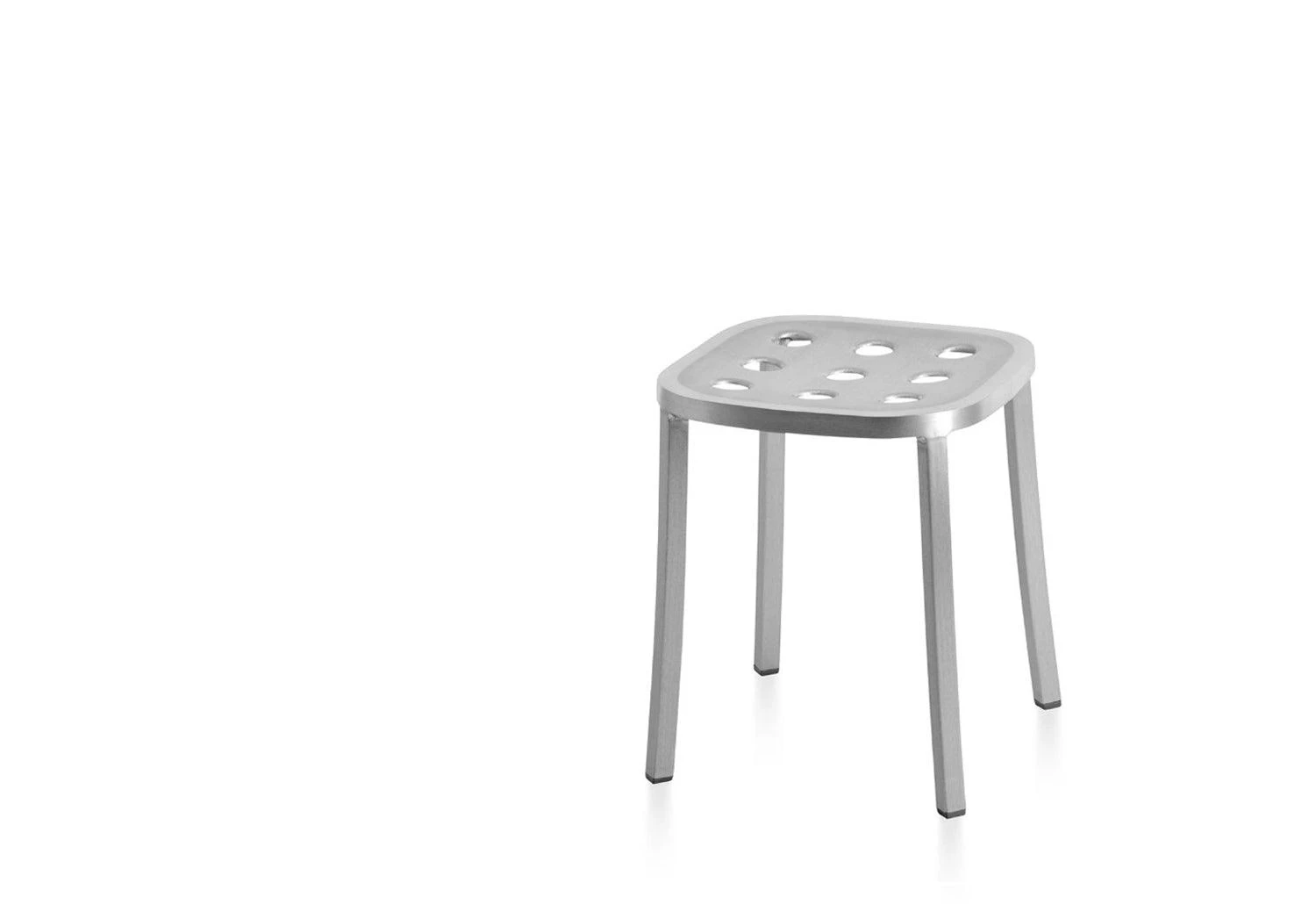 EMECO 1 Inch All Aluminium Stool