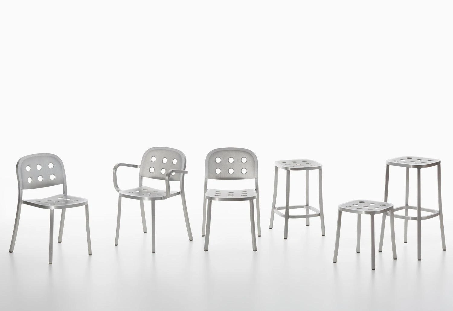 EMECO 1 Inch All Aluminium Stool - Image 5