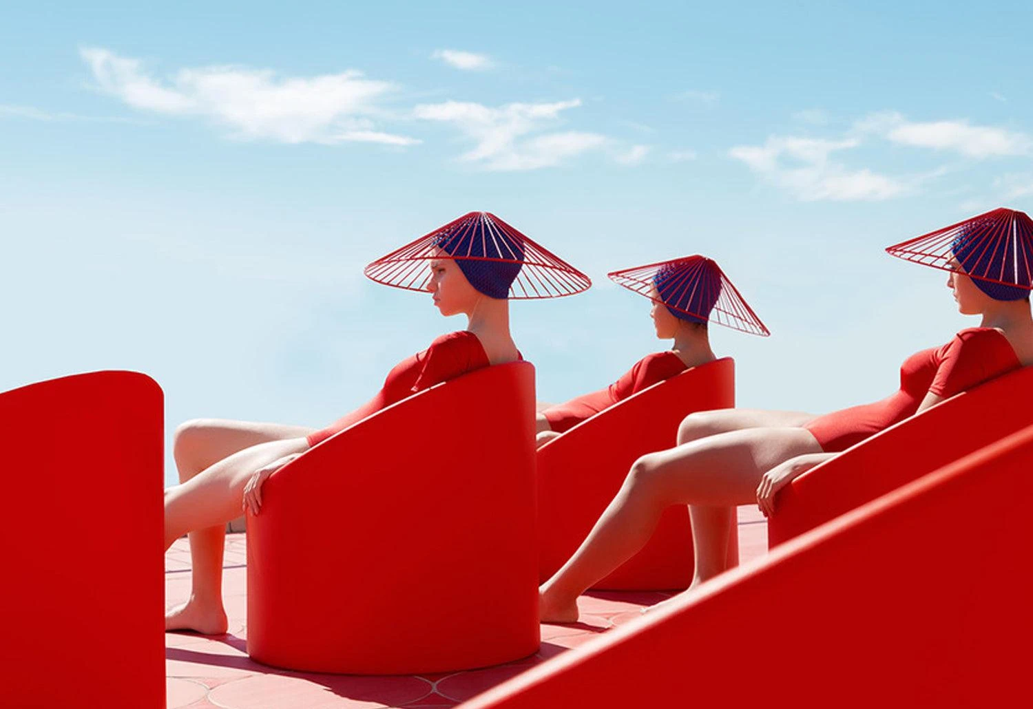 GANDIA Blasco Lipstick Armchair - Image 2