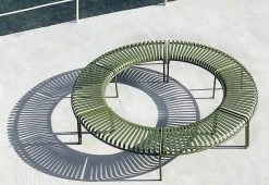 Hay Palissade Park Bench