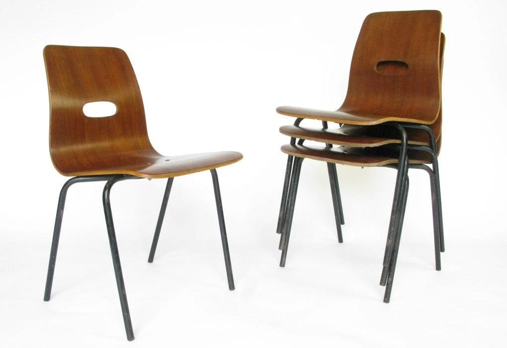 Hille Robin Day Q-Stak Chairs, 1953 - Image 3