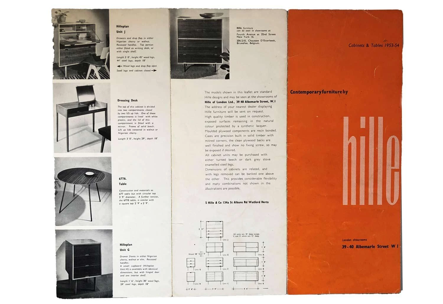 Robin Day Hilleplan Desk, 1952 - Image 5