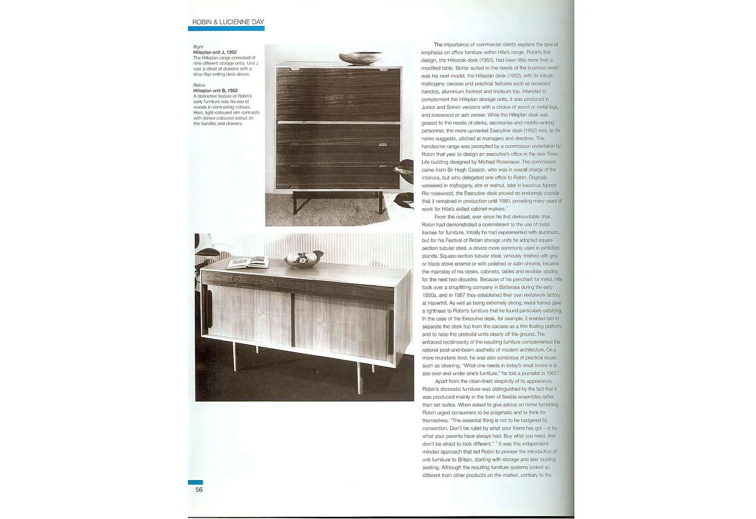 Robin Day Hilleplan Desk, 1952 - Image 6