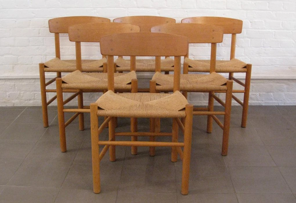 FDB Mogensen, J39 Set Of 6, 1947 - Image 2