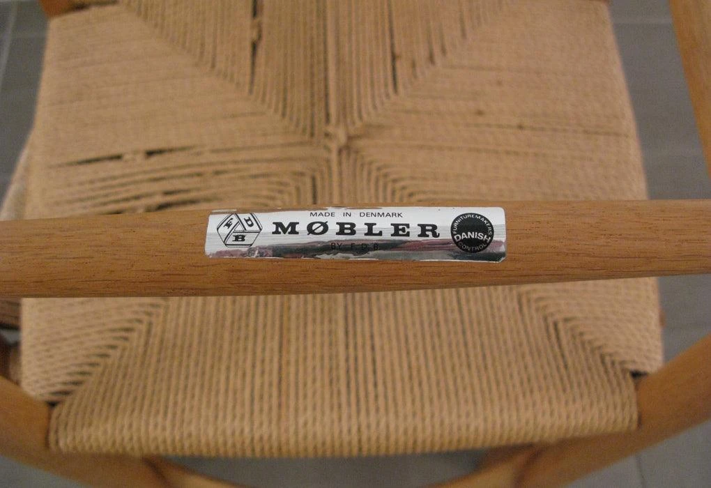 FDB Mogensen, J39 Set Of 6, 1947 - Image 4